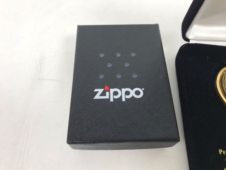 New Irish Zippo Lighter, (2) Robert Emmet Celtic Swirl Money Clips And (3) Irish Keychain And Money Clip Sets Retails $142 [Photo 8]