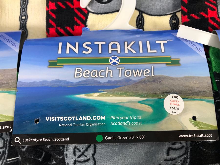 (10) New Instakilt Beach Towels Retails $240 [Photo 4]