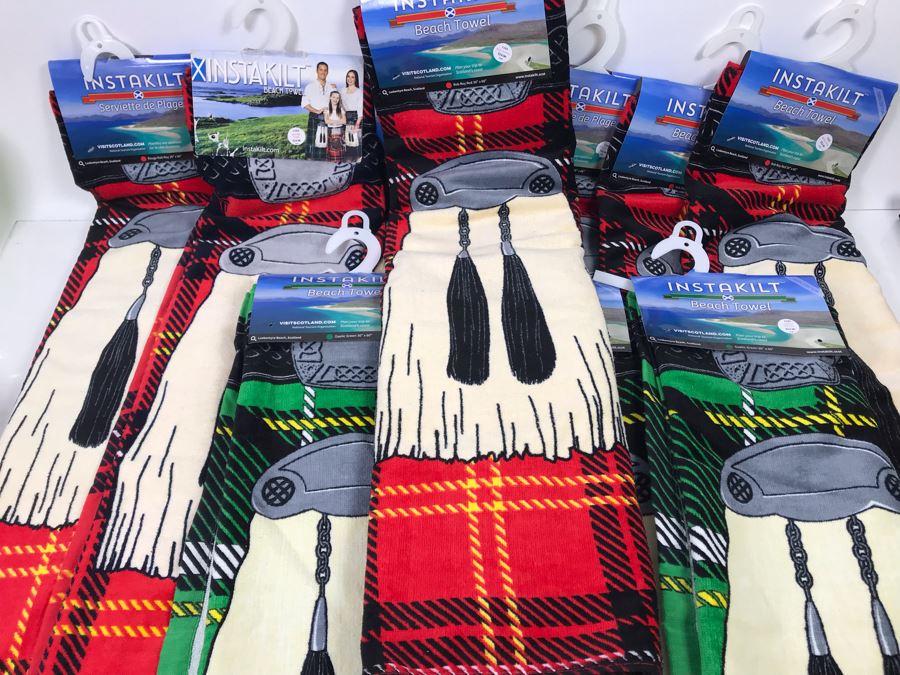 (10) New Instakilt Beach Towels Retails $240 [Photo 5]
