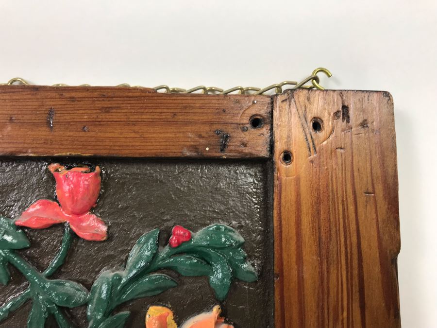 Vintage Floral Design Door Panel Wall Hanging 25' X 8.5' [Photo 6]