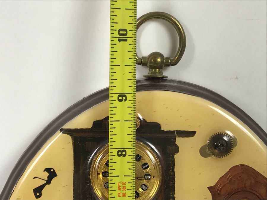 Signed Vintage Clock Parts Artwork 10'H [Photo 8]