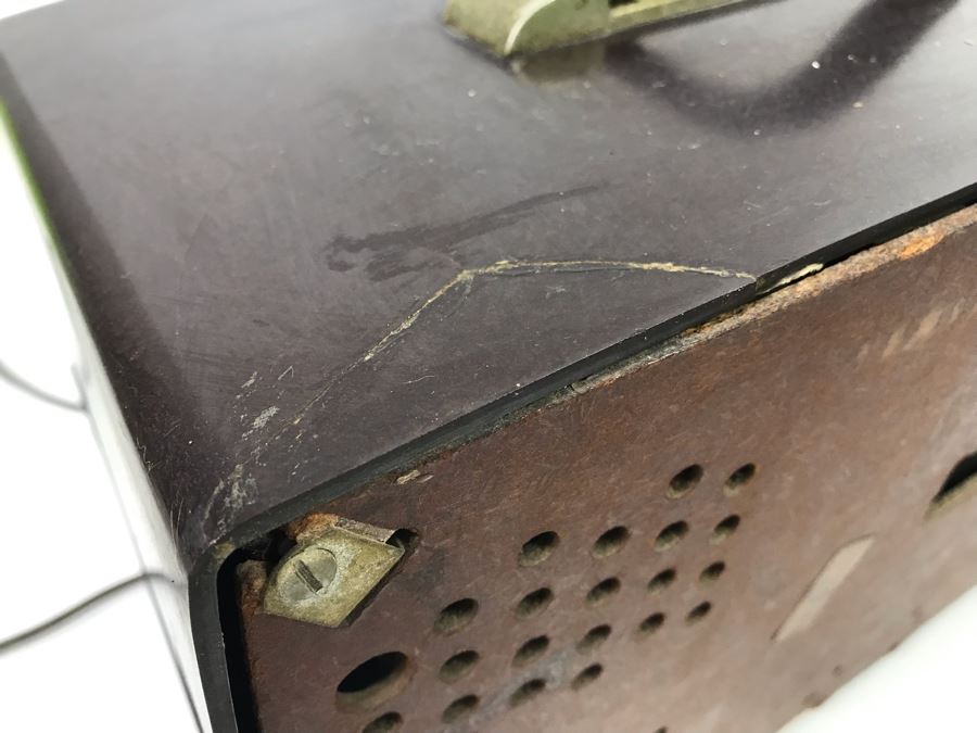 Vintage Art Deco Zenith Tube Radio Model H725 - Needs Servicing [Photo 7]