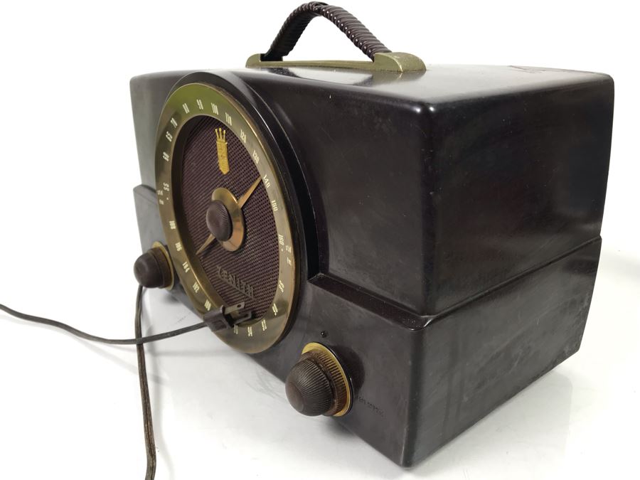 Vintage Art Deco Zenith Tube Radio Model H725 - Needs Servicing [Photo 6]