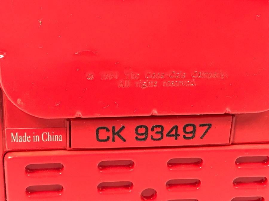 Vintage 1994 Vendo Coca-Cola Vending Machine Replica And Pepsi-Cola Coin Sorter Vending Machine Bank [Photo 8]