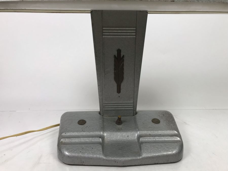 Vintage Art Deco Office Light Fixture Airplane Wings By MOE Light [Photo 4]