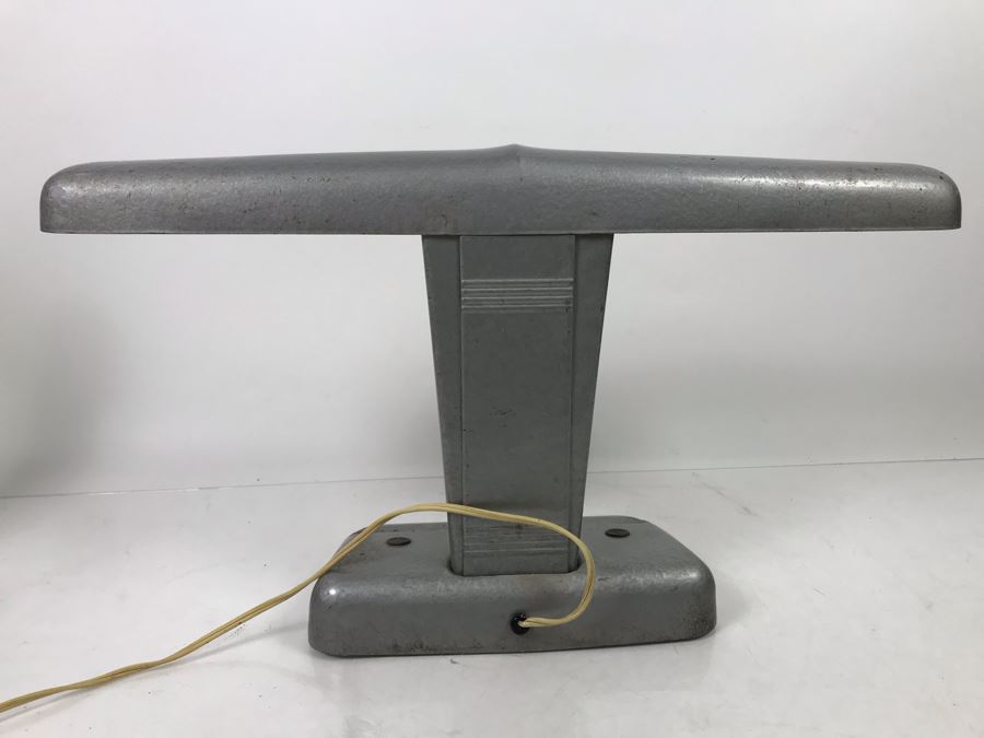 Vintage Art Deco Office Light Fixture Airplane Wings By MOE Light [Photo 8]