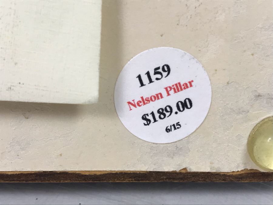 Limited Edition Hand Signed Print Of Nelson's Pillar, Dublin 1923 11 X 16 With Certificate Of Authenticity Retails $189 [Photo 12]