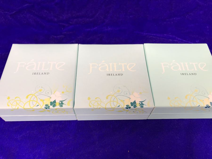 Failte Ireland Sterling Silver Pendant Necklaces And Earrings By Solvar Jewelry Retails $210 [Photo 8]