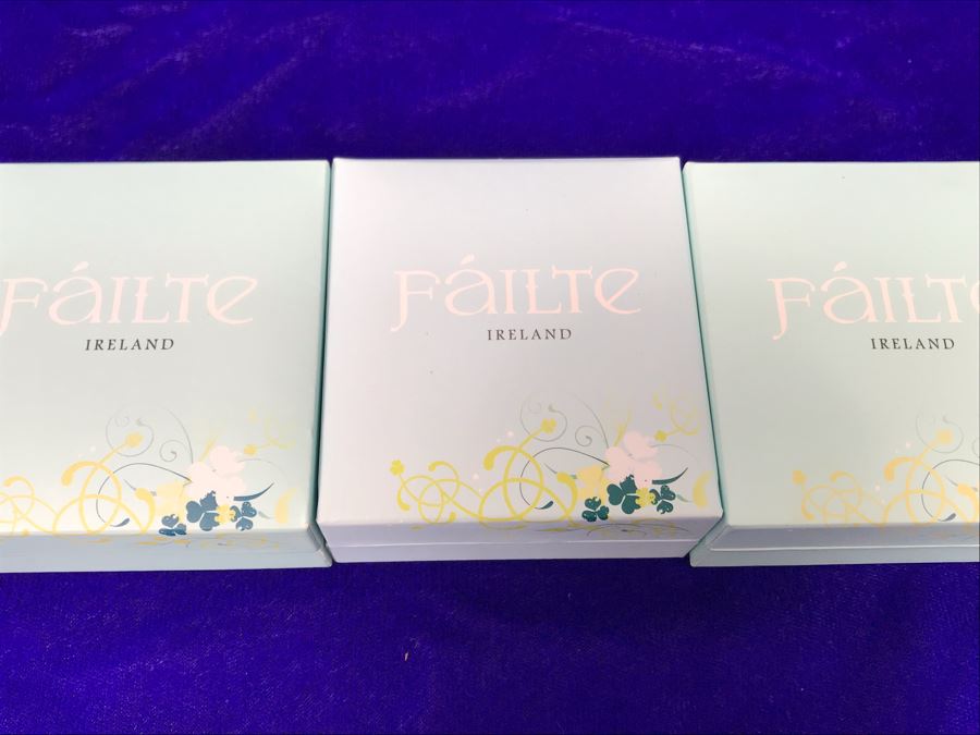 Failte Ireland Sterling Silver Pendant Necklace And Earrings By Solvar Jewelry Retails $230 [Photo 8]