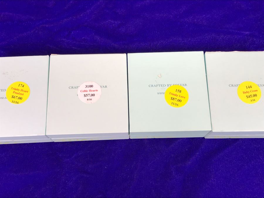 Failte Ireland Sterling Silver Pendant Necklaces And Earrings By Solvar Jewelry Retails $256 [Photo 8]