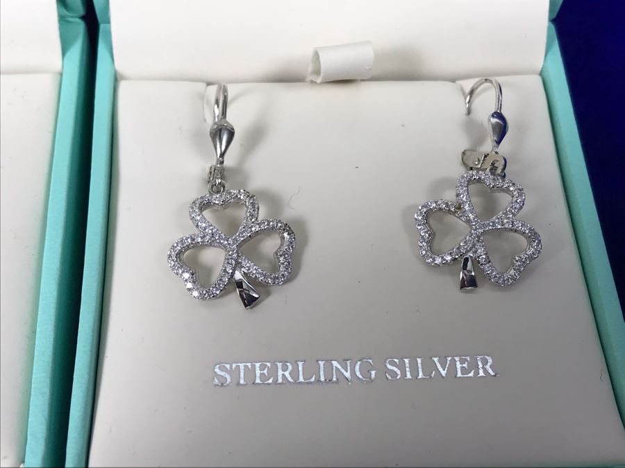 Failte Ireland Sterling Silver Collection Pendant Necklaces And Earrings By Solvar Jewelry Retails $300 [Photo 5]