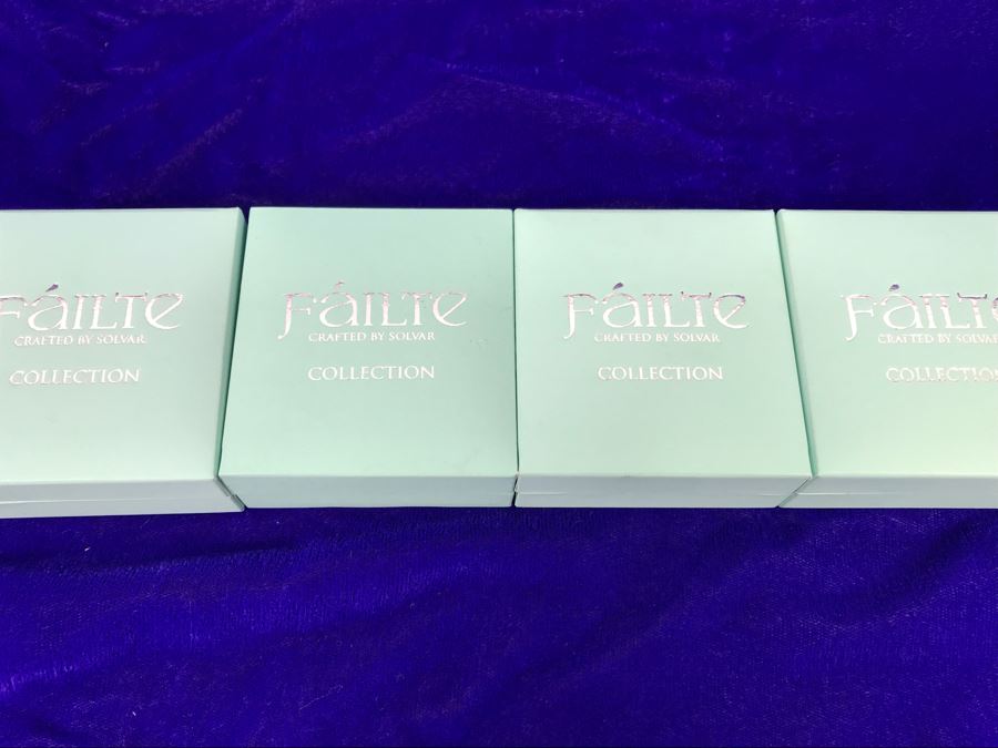 Failte Ireland Sterling Silver Collection Pendant Necklaces And Earrings By Solvar Jewelry Retails $428 [Photo 8]