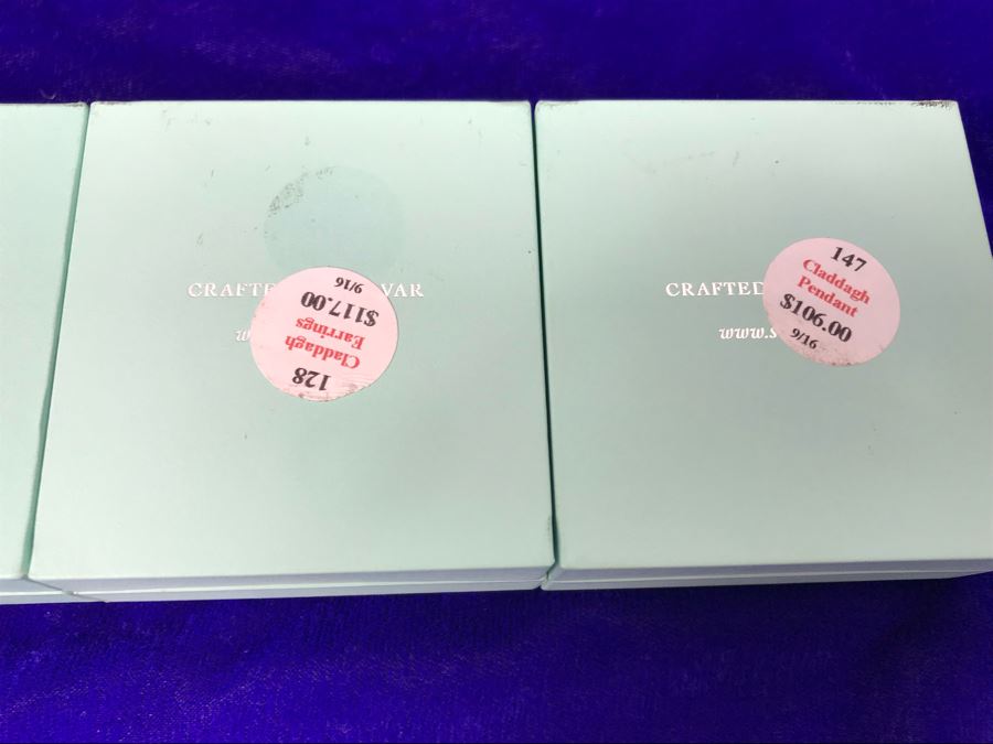 Failte Ireland Sterling Silver Collection Pendant Necklaces And Earrings By Solvar Jewelry Retails $428 [Photo 10]