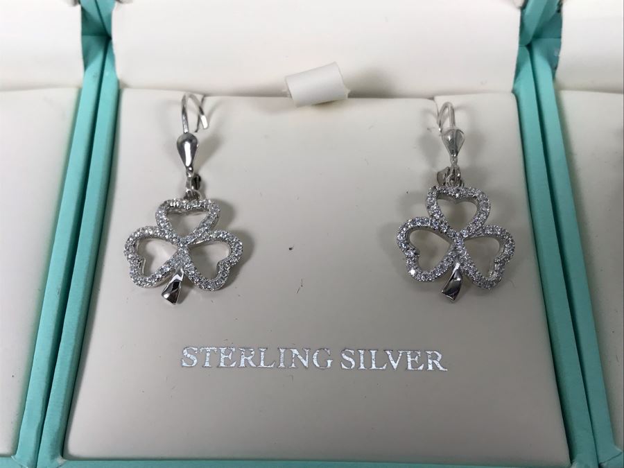 Failte Ireland Sterling Silver Collection Pendant Necklaces And Earrings By Solvar Jewelry Retails $428 [Photo 5]
