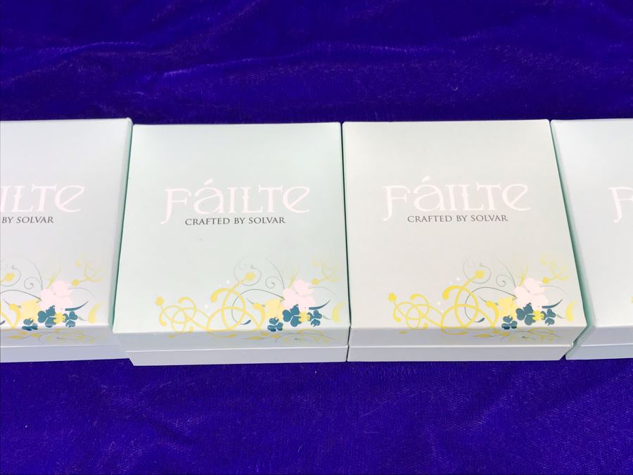 Failte Ireland Sterling Silver Earrings By Solvar Jewelry Retails $242 [Photo 8]