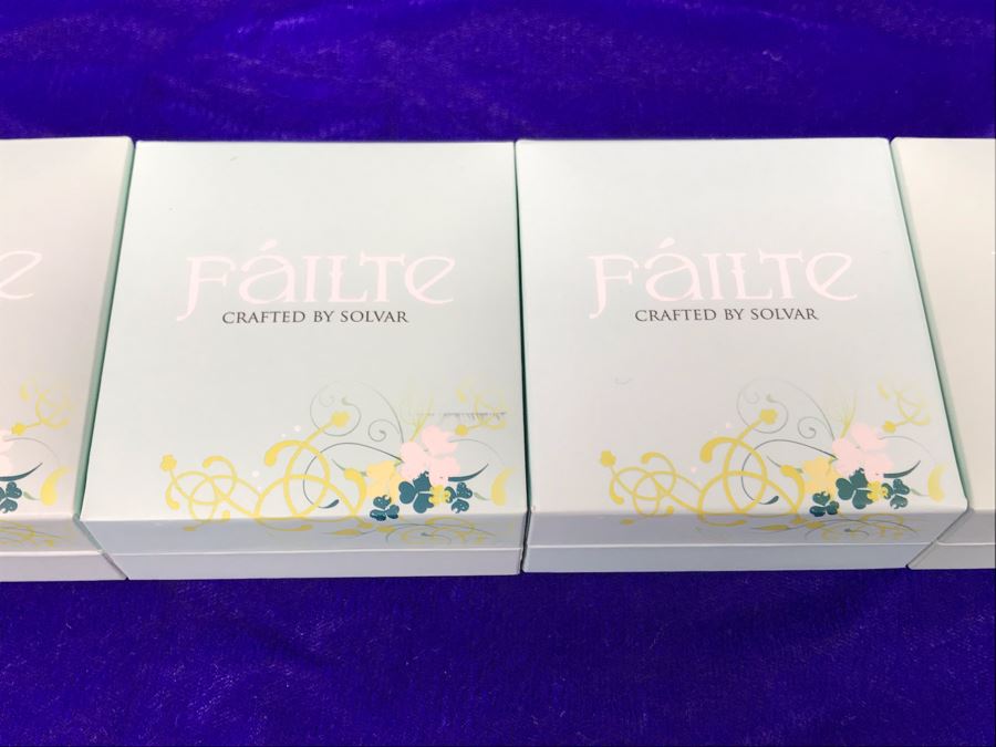 Failte Ireland Sterling Silver Pendant Necklaces And Earrings By Solvar Jewelry Retails $245 [Photo 8]