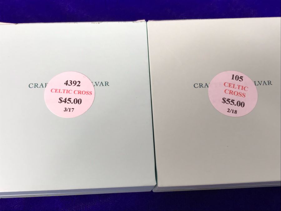 Failte Ireland Sterling Silver Pendant Necklaces And Earrings By Solvar Jewelry Retails $245 [Photo 9]