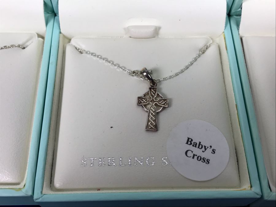 Failte Ireland Sterling Silver Pendant Necklaces And Earrings By Solvar Jewelry Retails $245 [Photo 5]