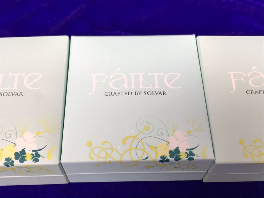 Failte Ireland Sterling Silver Pendant Necklaces By Solvar Jewelry Retails $280 [Photo 6]