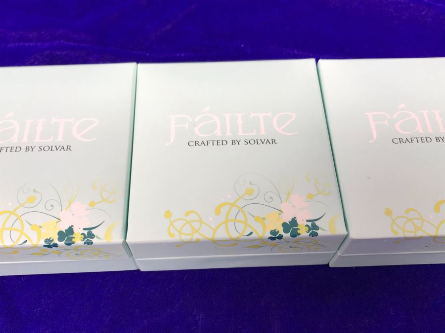 Failte Ireland Sterling Silver Pendant Necklaces By Solvar Jewelry Retails $239 [Photo 6]