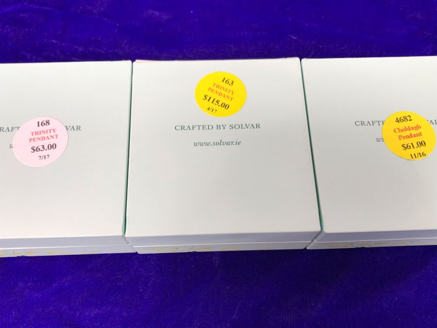 Failte Ireland Sterling Silver Pendant Necklaces By Solvar Jewelry Retails $239 [Photo 7]