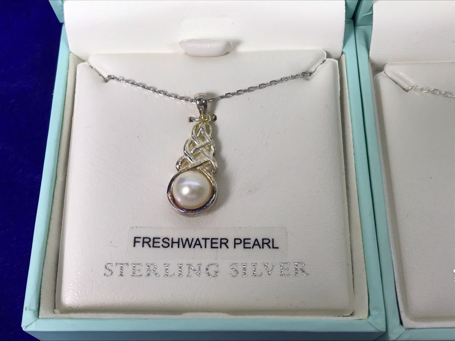 Failte Ireland Sterling Silver Pendant Necklaces And Earrings By Solvar Jewelry Retails $292 [Photo 4]