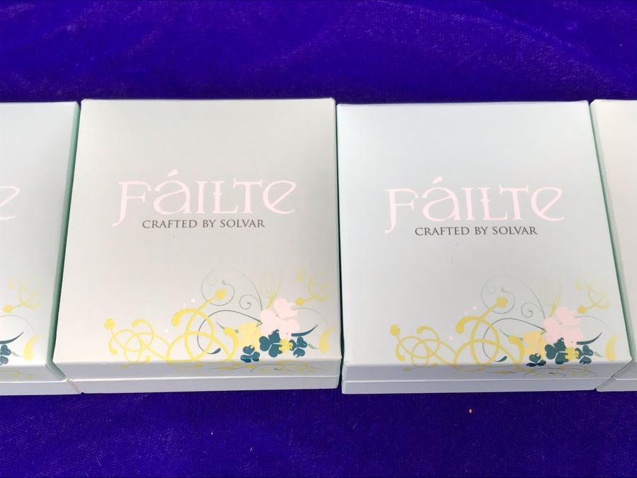 Failte Ireland Sterling Silver Pendant Necklaces And Earrings By Solvar Jewelry Retails $292 [Photo 7]