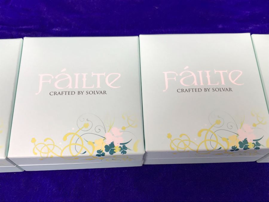 Failte Ireland Sterling Silver Pendant Necklaces And Earrings By Solvar Jewelry Retails $311 [Photo 7]