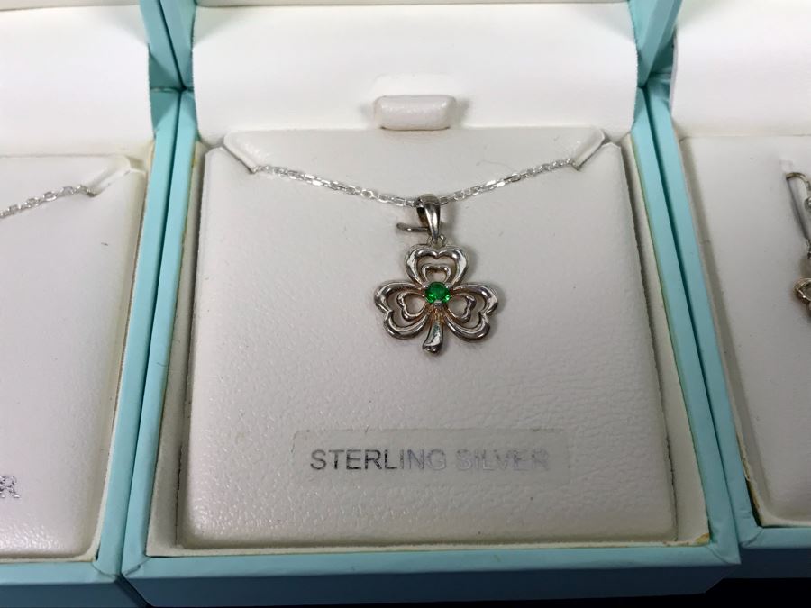 Failte Ireland Sterling Silver Pendant Necklaces And Earrings By Solvar Jewelry Retails $311 [Photo 4]