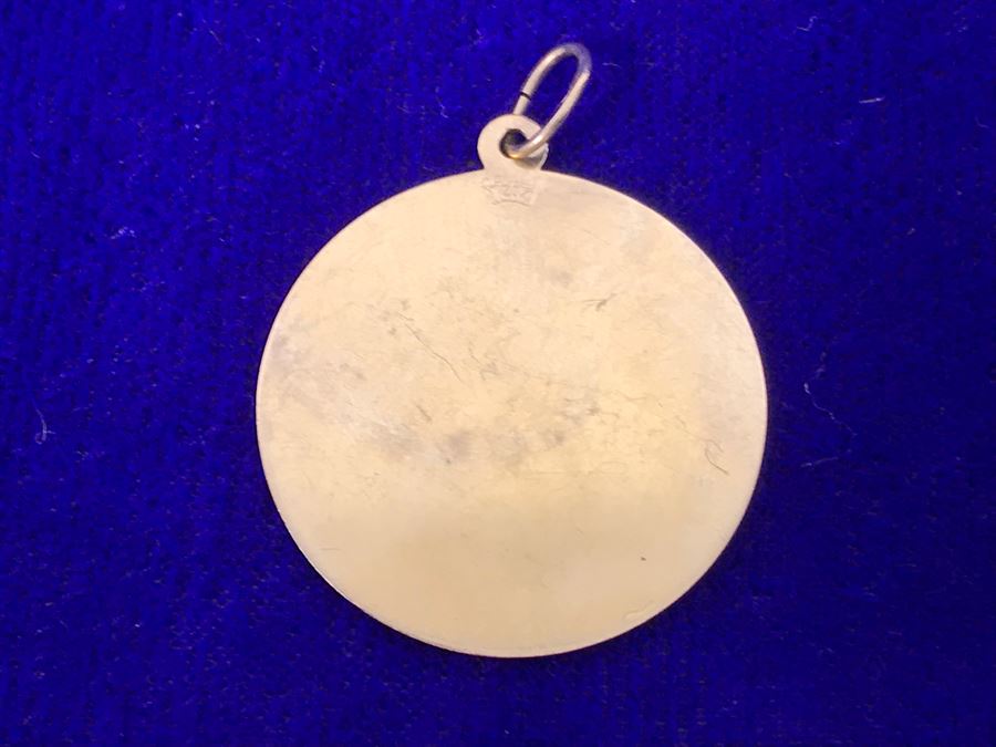 14k Gold Leo Pendant 2.8g [Photo 3]