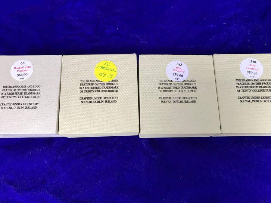 Book Of Kells Ireland Pendant Necklaces And Earrings Retails $234 [Photo 9]