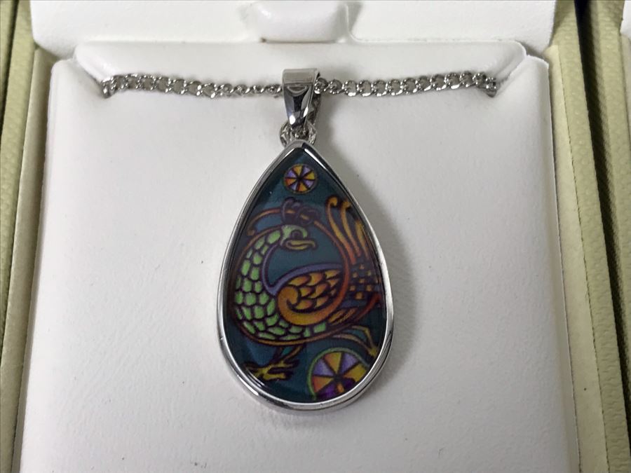Book Of Kells Ireland Pendant Necklaces And Earrings Retails $234 [Photo 4]