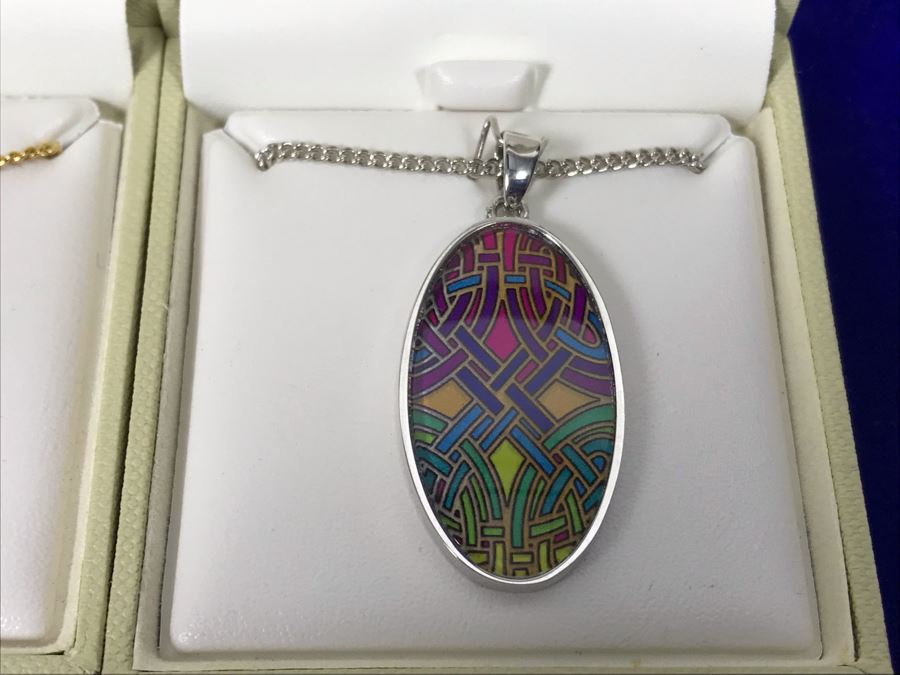 Book Of Kells Ireland Pendant Necklaces Retails $182 [Photo 4]