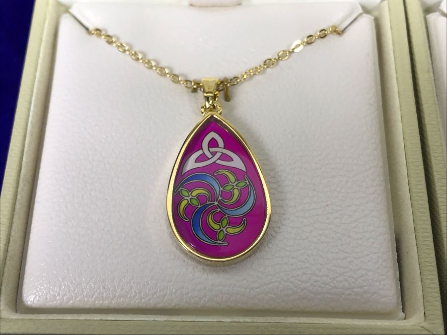Book Of Kells Ireland Pendant Necklaces Retails $182 [Photo 5]