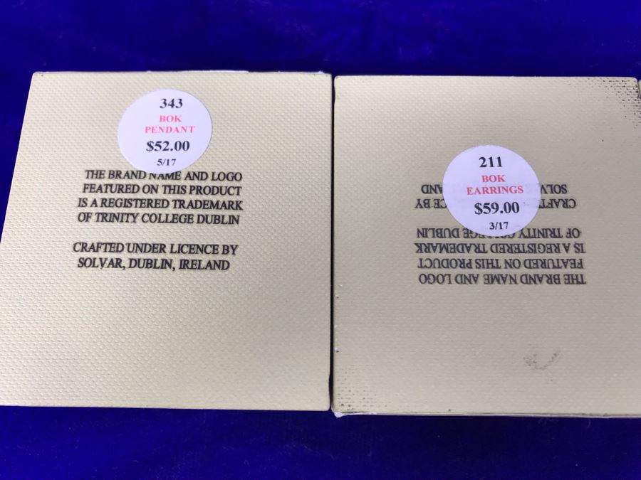 Book Of Kells Ireland Pendant Necklaces And Earrings Retails $227 [Photo 9]