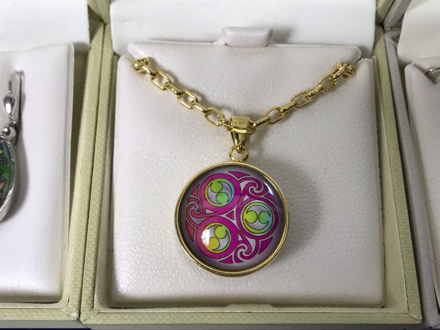 Book Of Kells Ireland Pendant Necklaces And Earrings Retails $227 [Photo 5]