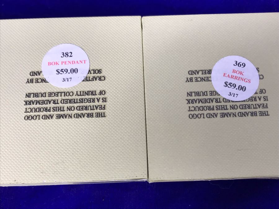 Book Of Kells Ireland Pendant Necklaces And Earrings Retails $234 [Photo 9]