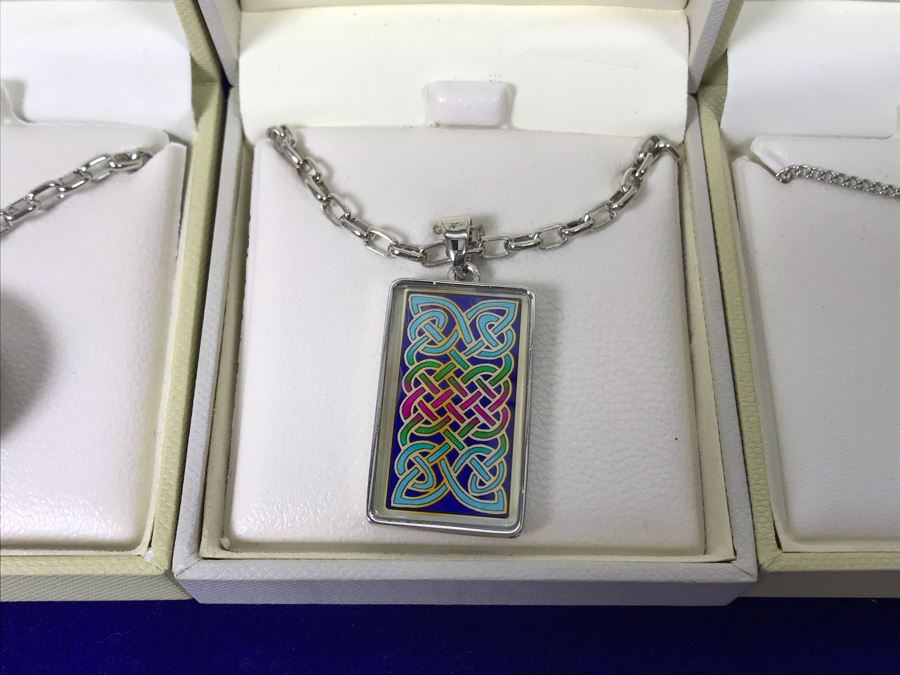Book Of Kells Ireland Pendant Necklaces And Earrings Retails $234 [Photo 5]