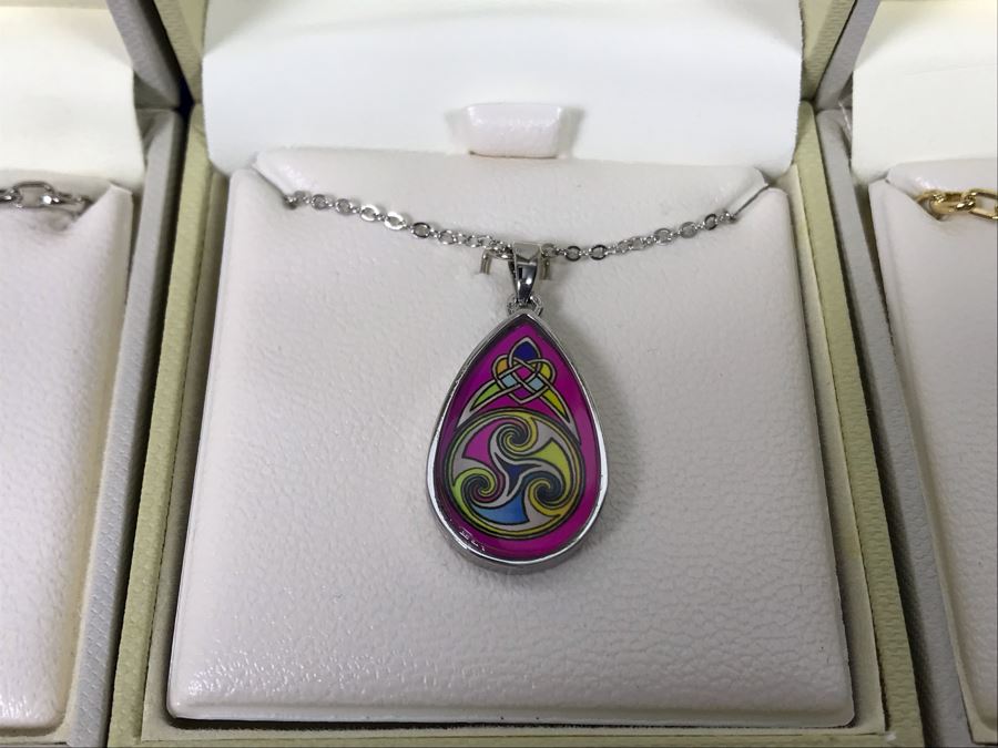 Book Of Kells Ireland Pendant Necklaces Retails $244 [Photo 5]