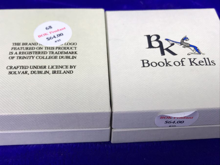 Book Of Kells Ireland Pendant Necklaces Retails $244 [Photo 8]