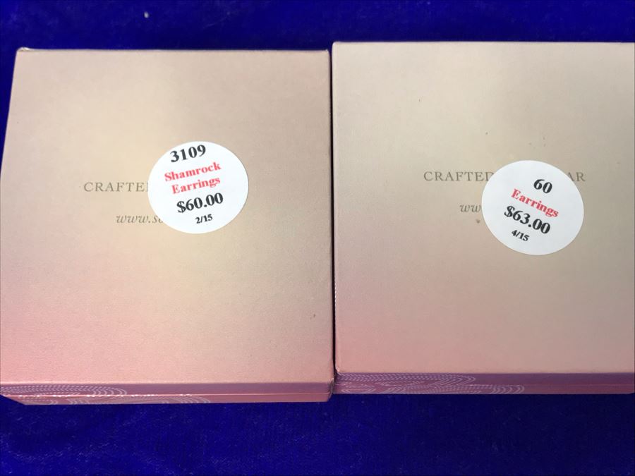 Tara Ireland 18K Gold Plated Earrings Retails $222 [Photo 8]