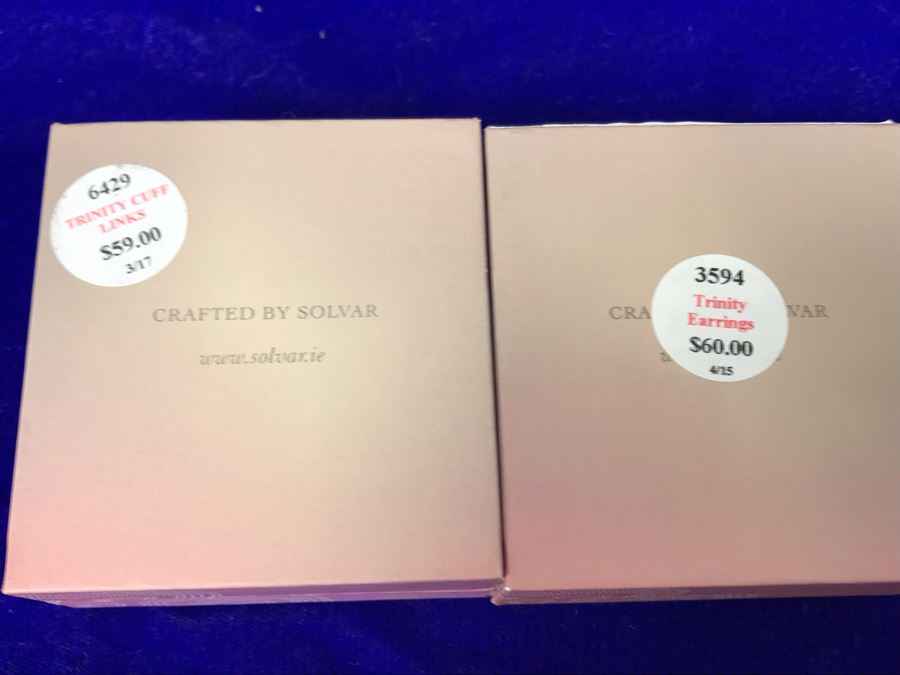 Tara Ireland Sterling Silver Earrings, 18K Gold Plated Earrings And Cufflinks Retails $239 [Photo 8]