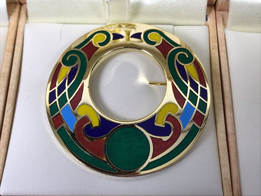 Tara Ireland Hand Enamelled Collection Brooches Pins Retails $196 [Photo 6]