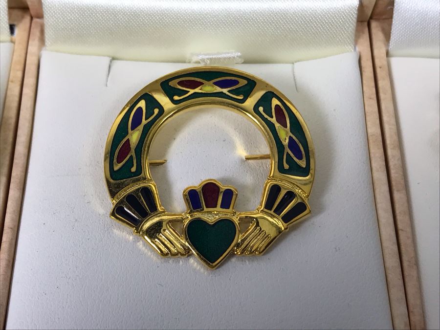 Tara Ireland Hand Enamelled Collection Brooches Pins Retails $196 [Photo 5]