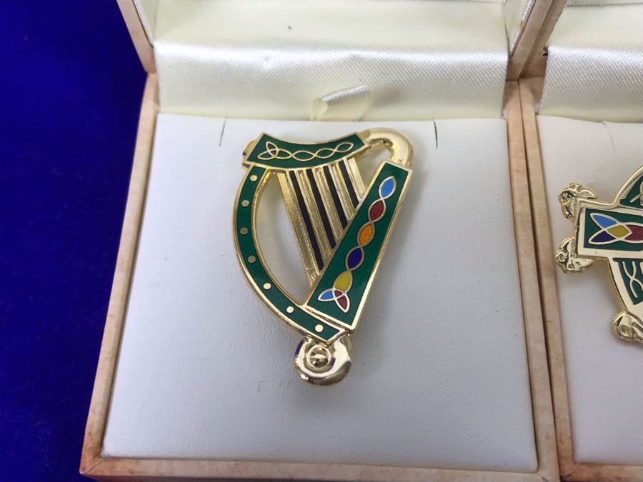 Tara Ireland Hand Enamelled Collection Brooches Pins Retails $196 [Photo 6]