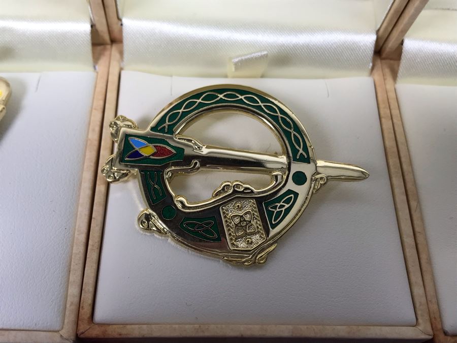 Tara Ireland Hand Enamelled Collection Brooches Pins Retails $196 [Photo 5]