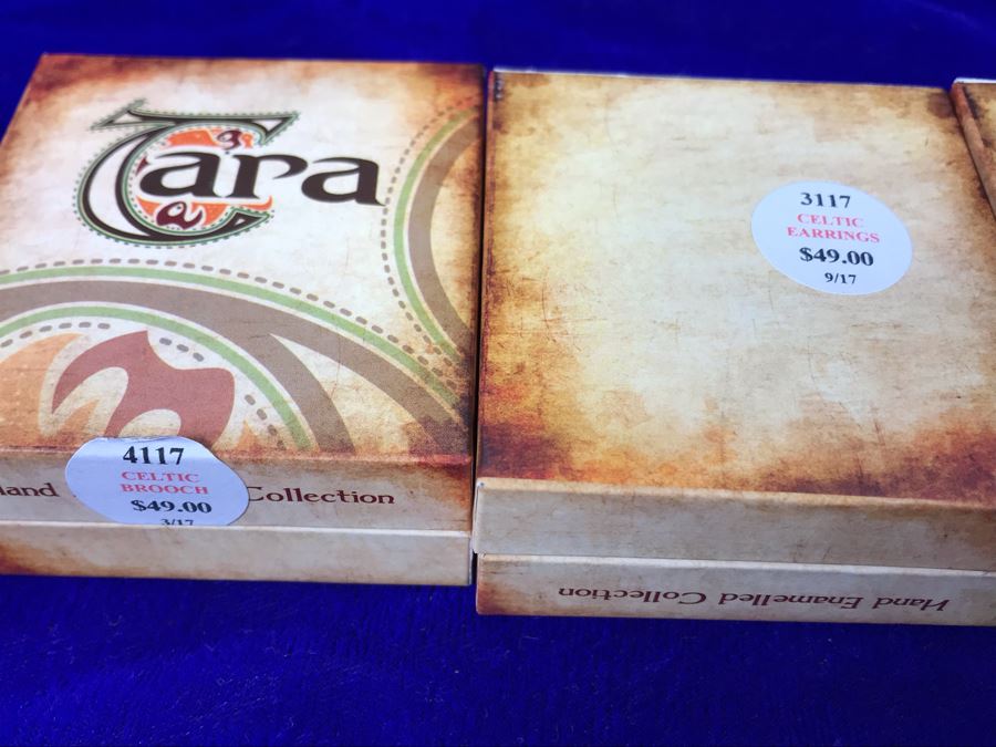 Tara Ireland Hand Enamelled Collection Pendant Necklaces And Earrings Retails $196 [Photo 9]