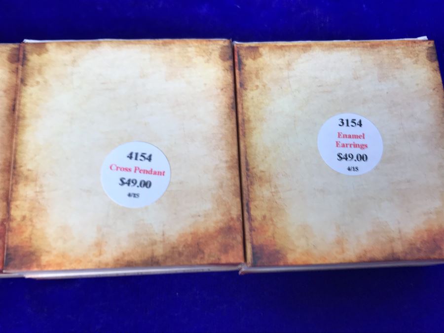 Tara Ireland Hand Enamelled Collection Pendant Necklaces And Earrings Retails $196 [Photo 8]