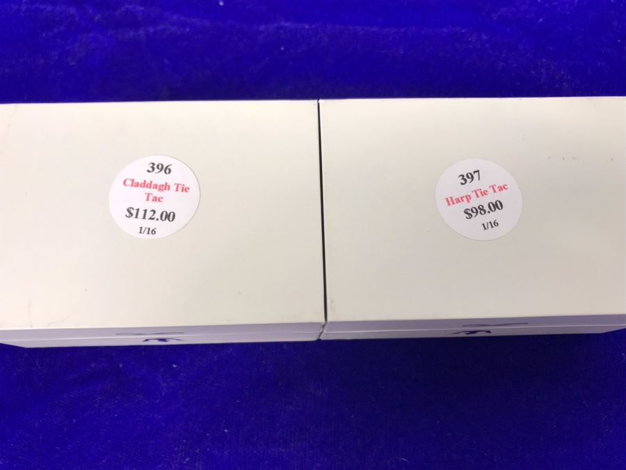 Boru Ireland Sterling Silver Tie Tacs Retails $210 [Photo 6]