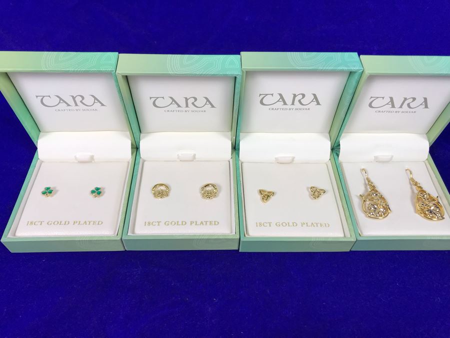 Tara Ireland Earrings Crafted By Solvar Retails $165 [Photo 2]